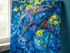 Setkání na hladině od Floydled Art