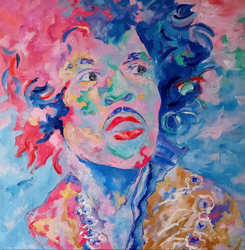 Jimi Hendrix od Floydled Art kytara hudba hudební muzikant legenda hudebník rebel woodstock kytarista floydled vip klub 27 club 27 jimi hendrix janis 