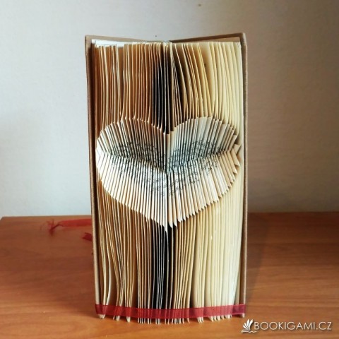 Ztracené srdce - skládaná kniha 
