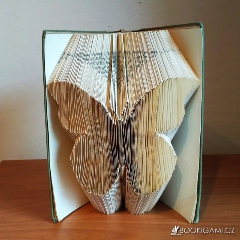 Velký motýl - skládaná kniha 