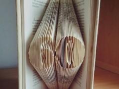 Velký motýl - skládaná kniha