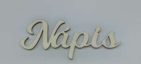 nápis 10cm 