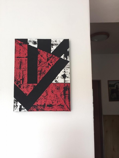 Abstrakce obraz akryl abstrakce 