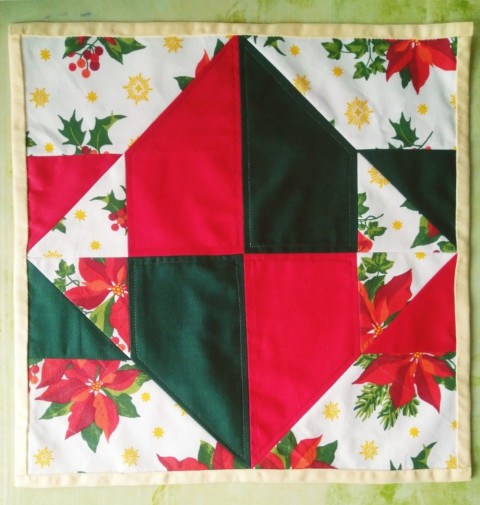 Vánoční prostírání - patchwork 4 patchwork ruční práce dekorace i 
