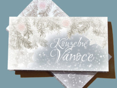 Darovací obálka - VÁNOCE V ČERVENÉ