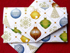 Darovací obálka - VÁNOCE V ČERVENÉ