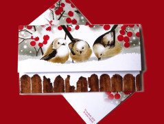 Darovací obálka - VÁNOCE V ČERVENÉ