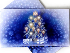 Darovací obálka - VÁNOCE V ČERVENÉ