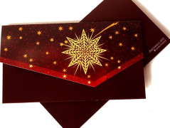 Darovací obálka - VÁNOCE V ČERVENÉ