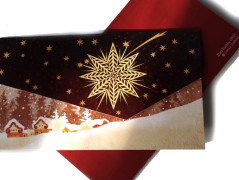 Darovací obálka - VÁNOCE V ČERVENÉ