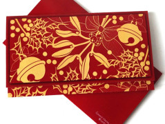 Darovací obálka - VÁNOCE V ČERVENÉ