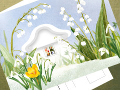 Vajíčko MALOVÁNO VOSKEM