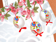 ZAHRADA VONÍCÍ JAREM - pohlednice