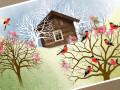 Přání - DOMEČEK V ROZKVETLÉM ÚDOLÍ