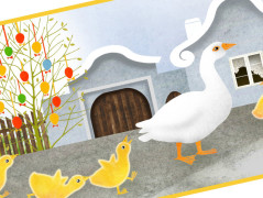 ZAHRADA VONÍCÍ JAREM - pohlednice