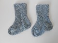 Ručně pletené ponožky s vlnou