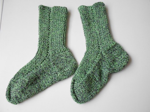 Pletené ponožky s vlnou vel. 44-45 zelená bavlna pletené akryl ponožky vlna dámské teplé pánské 45 44 