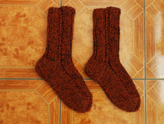 Velmi teplé ponožky s vlnou 46-47