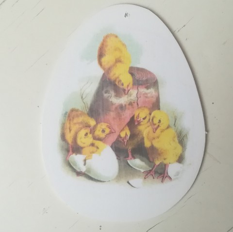 Velikonoční vajíčko 14x11 cm - 4 dekorace velikonoce velikonoční závěsné kraslice vajíčko 