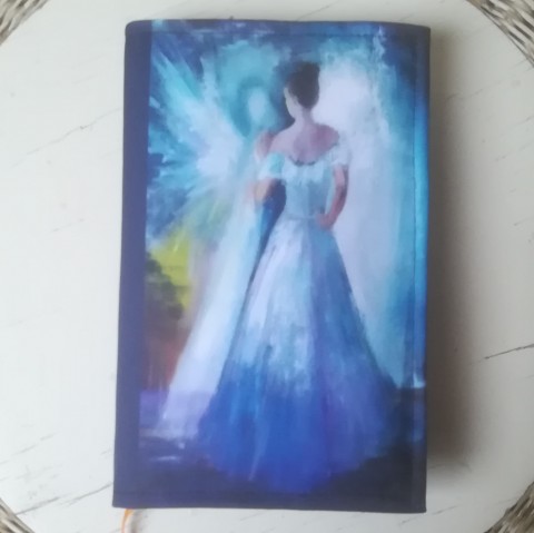 Obal na knihu - Anděl 1 anděl andělka obal na knihu nastavitelný obal na diář rostoucí 