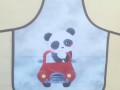 Zástěrka malá s kapsou - panda
