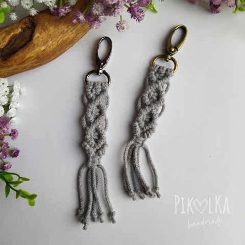 Macramé klíčenka - přívěsek přívěsek dekorace klíčenka ozdoba boho macrame drhani provazky 