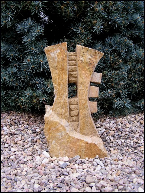 SOCHA Z PÍSKOVCE  - *PŘÍZEŇ* plastika socha skulptura zahradní socha socha z pískovce exteriérová socha socha do zahrady. sochy z pískovce 
