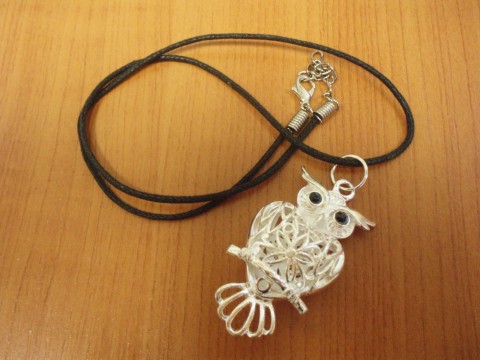 Sovička náhrdelník šperk náhrdelník zvíře dárek elegance sova sovička 
