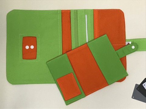 Plenkovník Zelený+oranžová originální dětský obal textilní plenkovník 