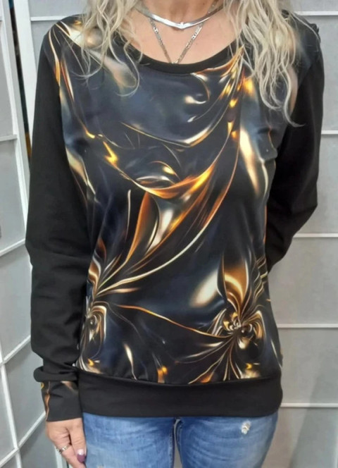 Tričko s dlouhým rukávem  L ~SLEVA~ mikina 