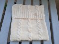 pletený polštář