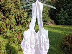 Háčkované boty džíny