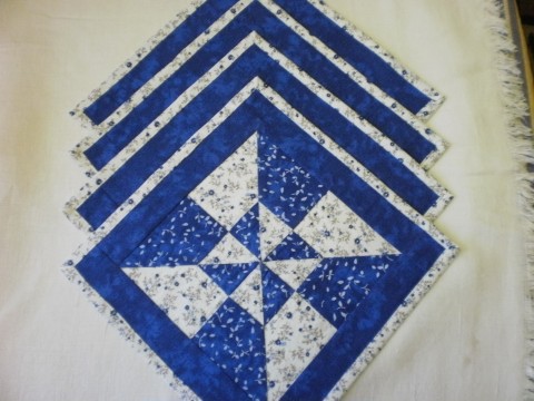 patchworkové prostírání-nevšední patchwork 