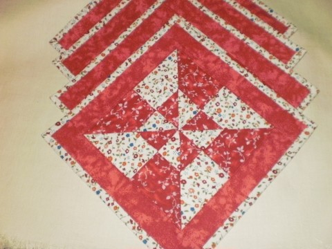 patchworkové prostírání-nevšední patchwork 