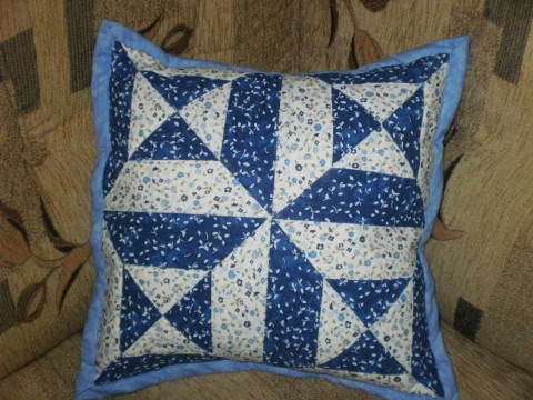 patchworkový polštář patchwork 