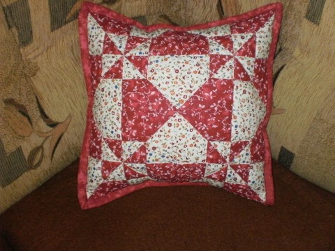 patchworkový polštář patchwork 