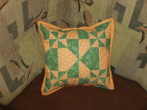 patchworkový polštář patchwork 