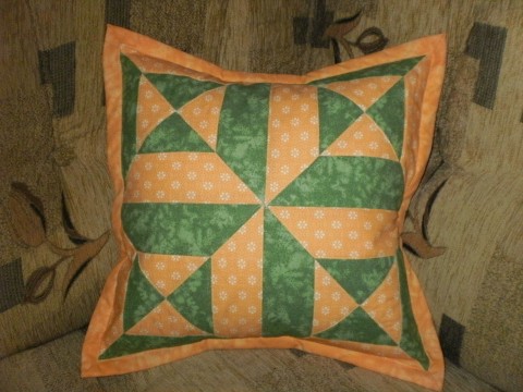 patchworkový polštář patchwork 
