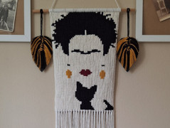 MACRAMÉ ZRCADLO