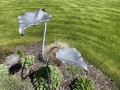 Zahradní pítko pro ptáky-dvoulisté