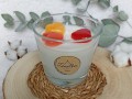 Sójová svíčka - vanilka a jahoda