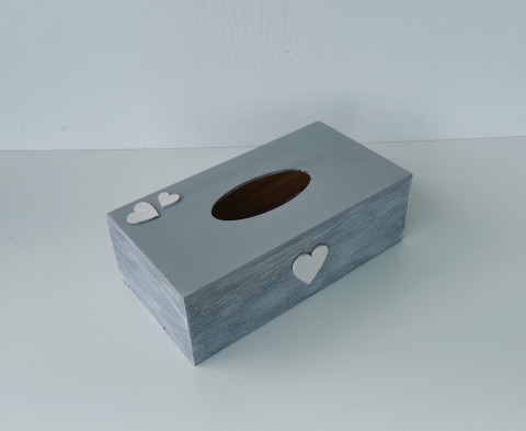 Krabička na kapesníky box krabička kapesníky krabice organizér zásobník kapesníčky kapesníkovník poklop na kapesníky 