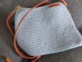 crossbody kabelka - světle šedá