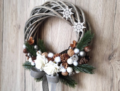 Luxusní vánoční v. se srdíčkem