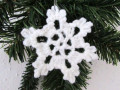 Vánoční ozdoba - vločka /9 cm/