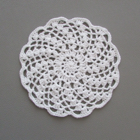 Prostírání bavlna prostírání bílá háčkované prostírka dečka podložka ubrousek handmade podšálek polyester pod hrnek pod talíř pod misku 