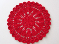 Háčkovaná dečka, prostírání