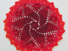 Háčkovaná dečka, prostírání