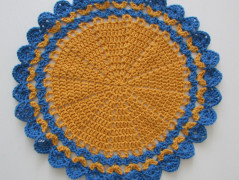 Háčkovaná dečka, prostírání