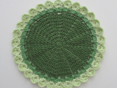 Háčkovaná dečka, prostírání